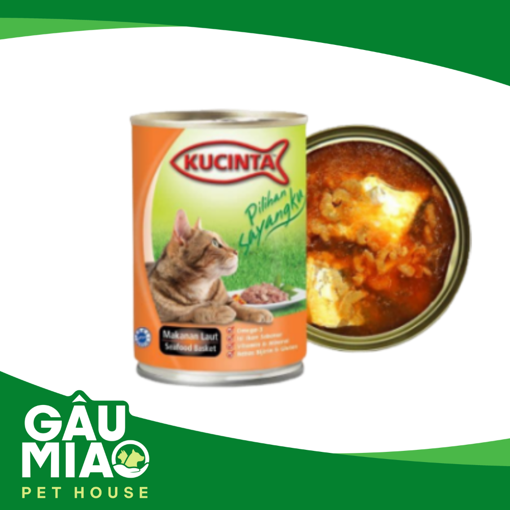 KUCINTA-Pate cho mèo 400g