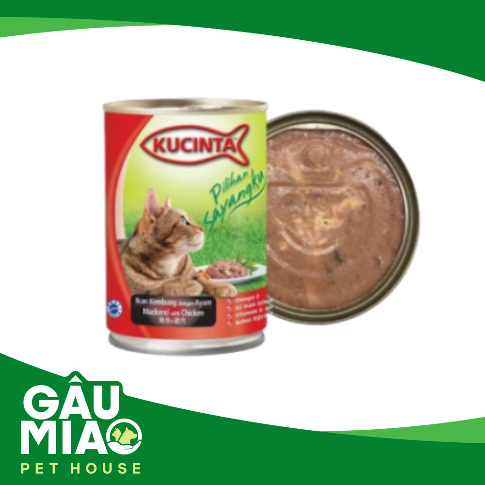 KUCINTA-Pate cho mèo 400g