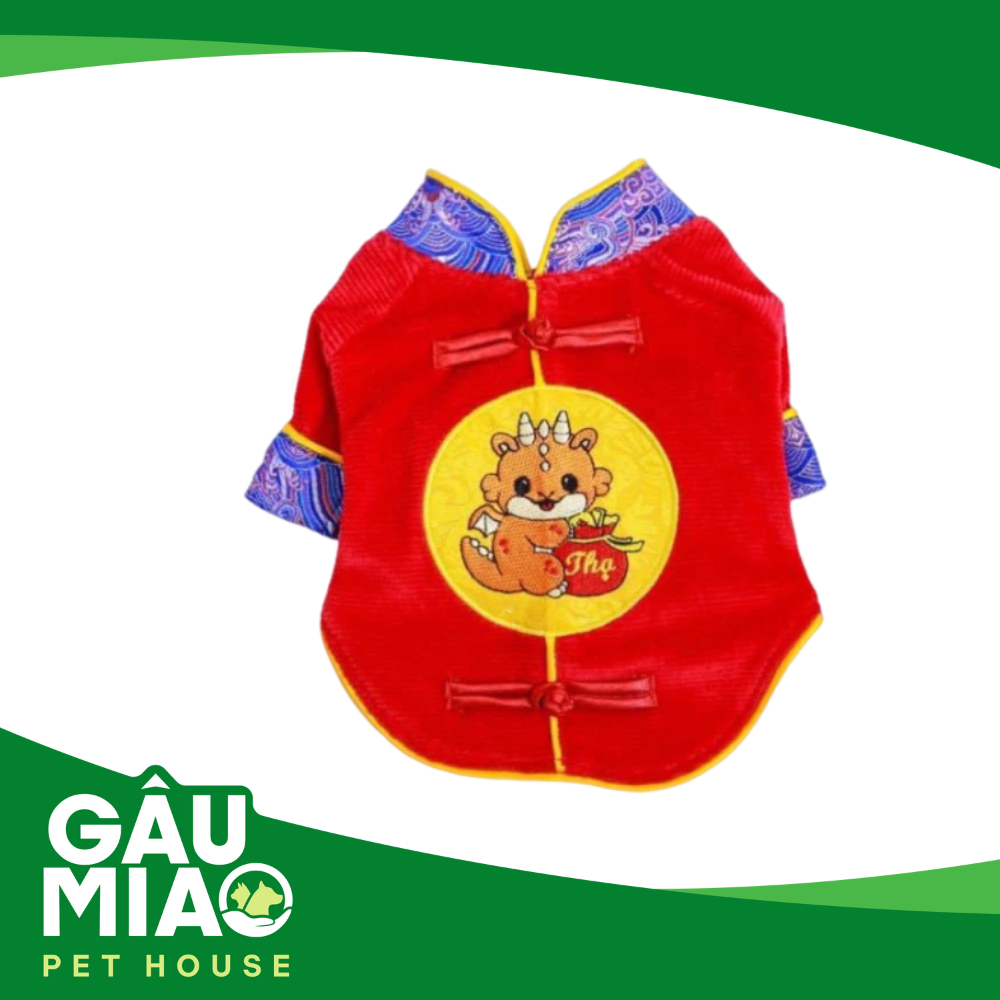 Áo rồng chibi chữ Thọ