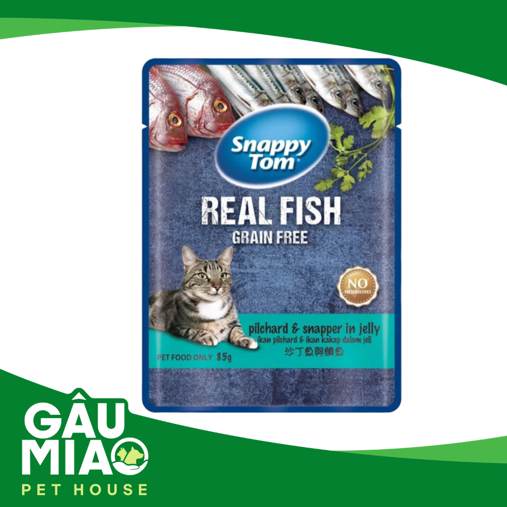 Snappy Tom-Pate cho mèo mọi lứa tuổi-Gói 85g