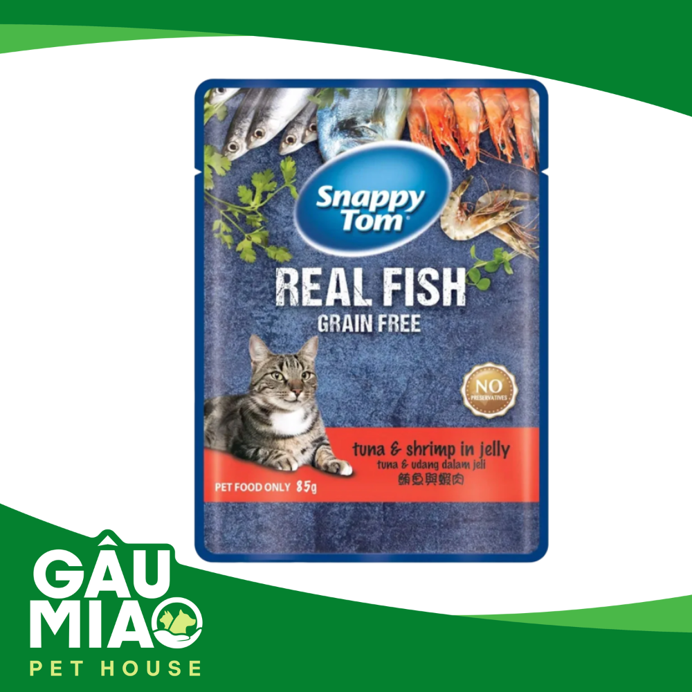 Snappy Tom-Pate cho mèo mọi lứa tuổi-Gói 85g
