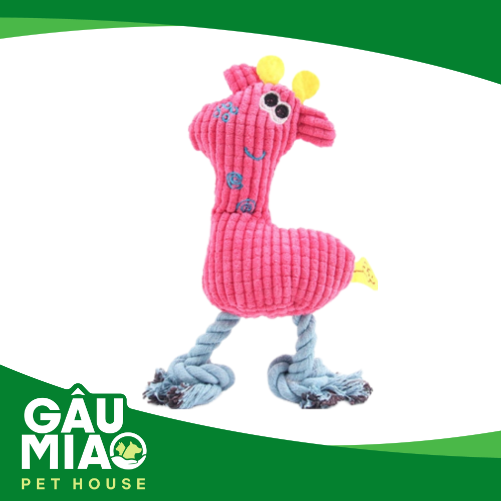 Đồ chơi Hươu cao cổ nhồi bông có kèn kêu