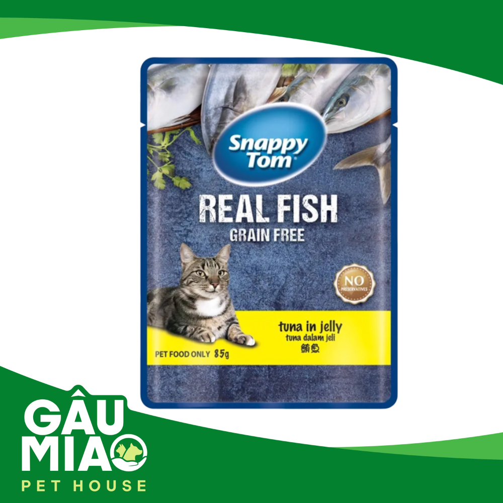Snappy Tom-Pate cho mèo mọi lứa tuổi-Gói 85g