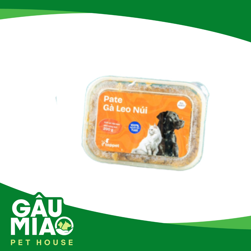 Pate tươi TOPPET 200G