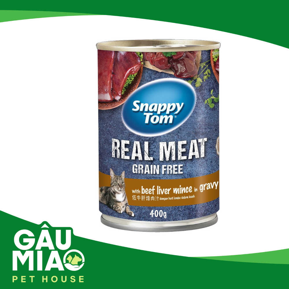 Snappy Tom-Pate cho mèo từ 4 tháng tuổi-Lon 400g