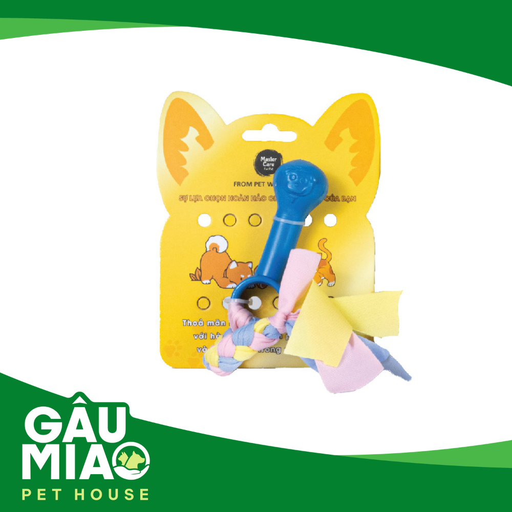 Đồ chơi Quả tạ cao su có dây