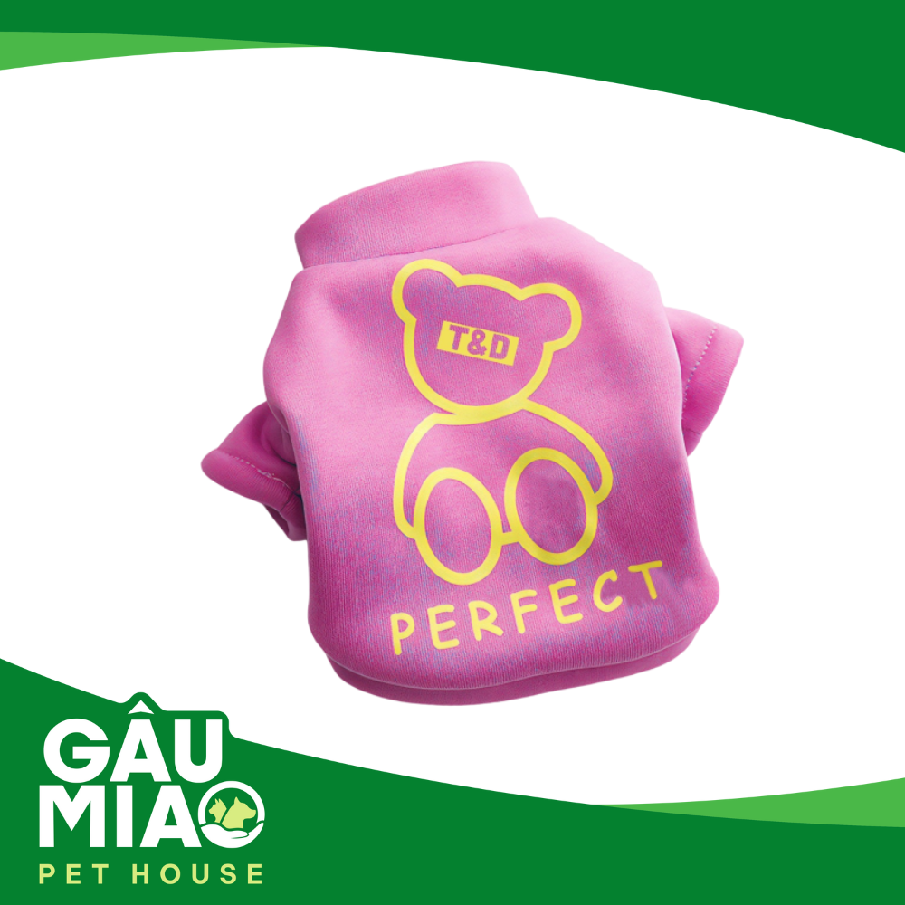 Áo nỉ T&D Gấu Perfect