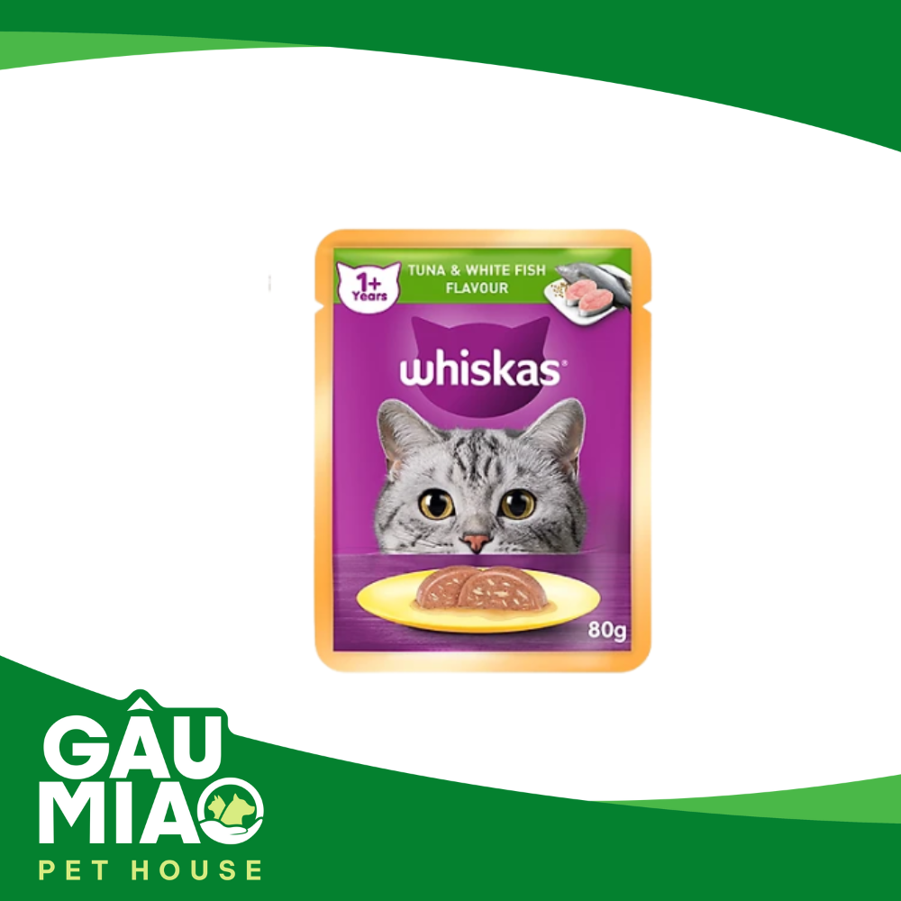 Whiskas Pate Adult Cat 80g - Pate cho mèo trưởng thành