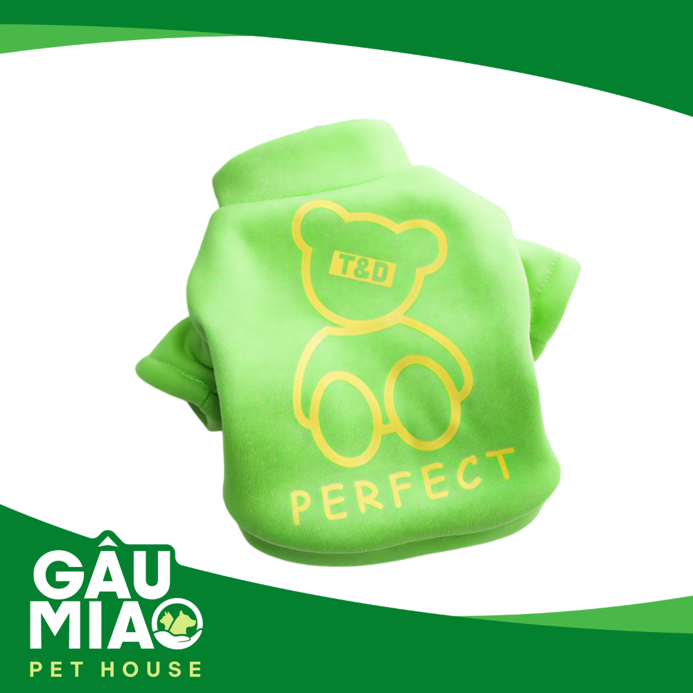 Áo nỉ T&D Gấu Perfect