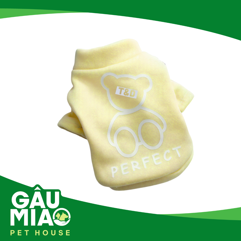 Áo nỉ T&D Gấu Perfect