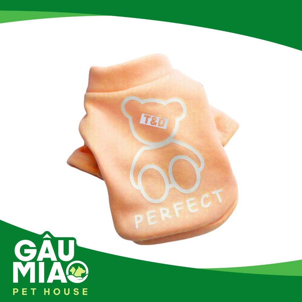 Áo nỉ T&D Gấu Perfect