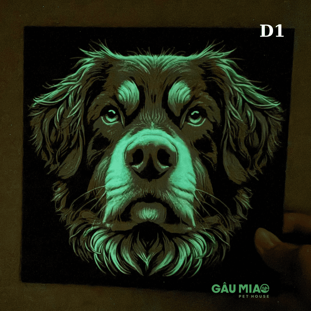 Tranh dạ quang in 3D