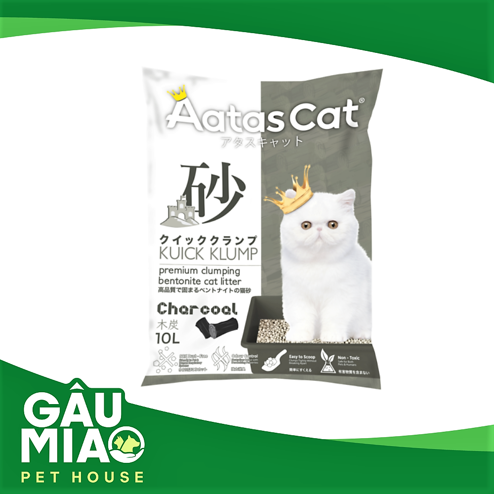 Cát vệ sinh cho mèo Aatas Cat 10L