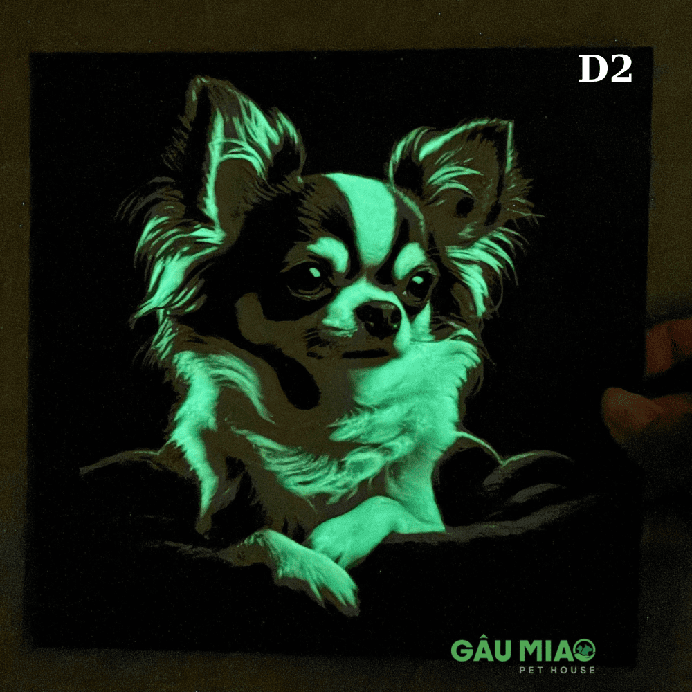 Tranh dạ quang in 3D