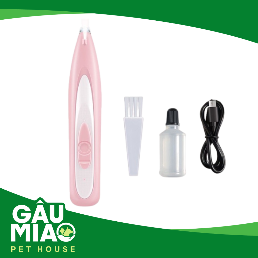Tông đơ cạo lông bàn chân cho chó mèo cổng sạc USB