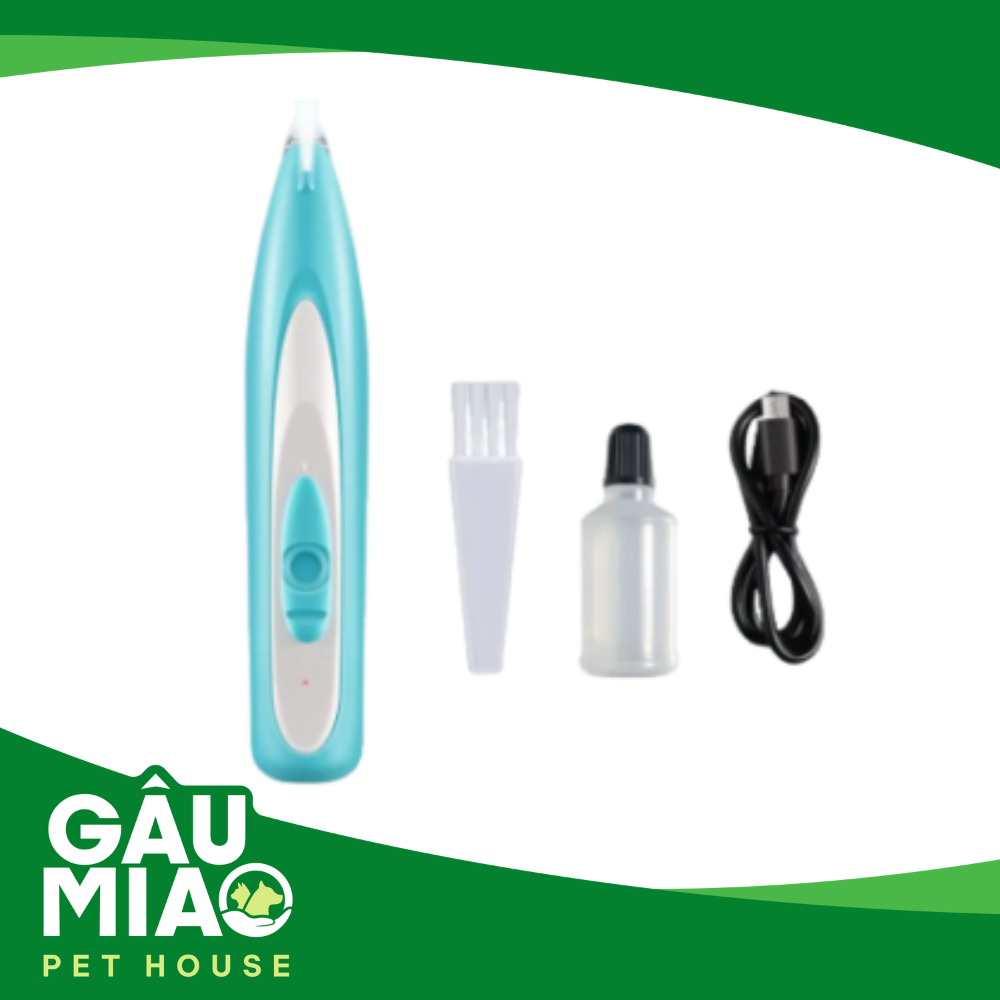 Tông đơ cạo lông bàn chân cho chó mèo cổng sạc USB