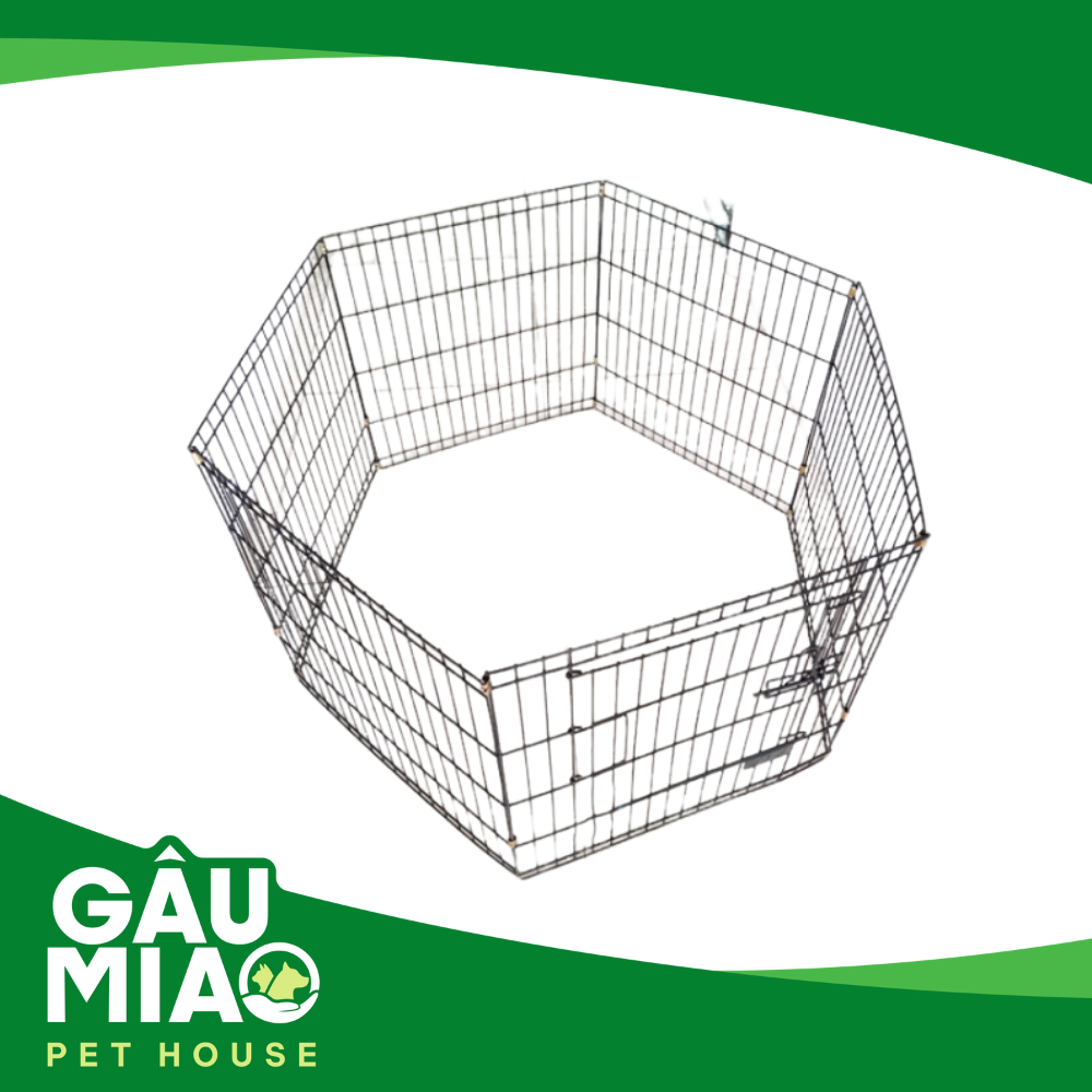 Chuồng vây xếp bằng sắt