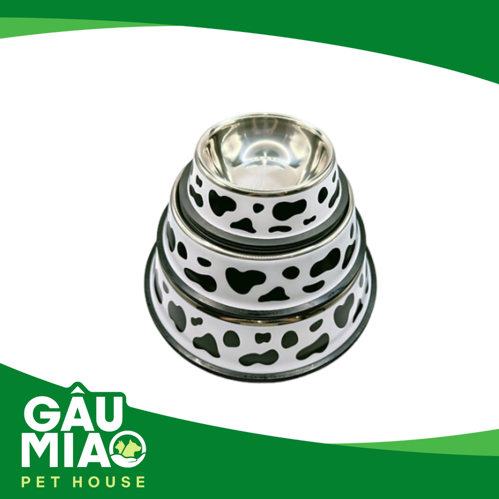 Tô inox in hình bò sữa