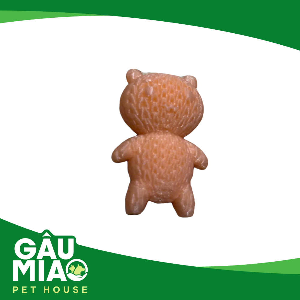 Móc khoá gấu len