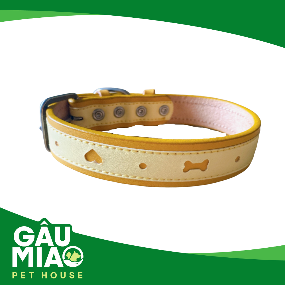 DoggyMan Vòng cổ da 30mm - Chó 20-35kg