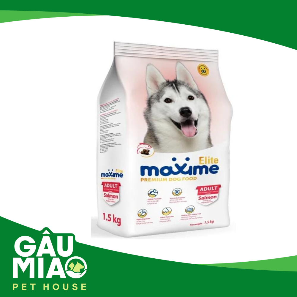 Maxime Elite Adult Dog Food Salmon 1.5kg