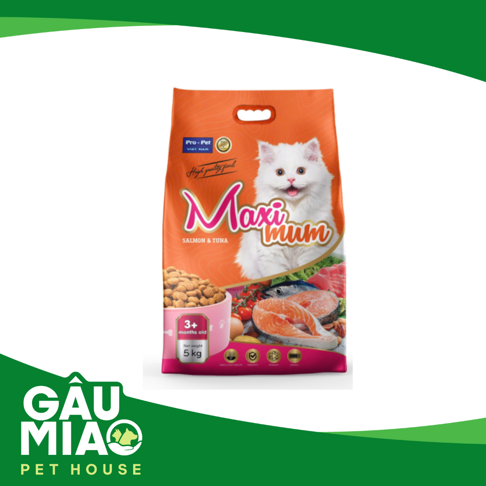 Maximum Salmon & Tuna - Thức ăn cho mèo từ 3 tháng tuổi