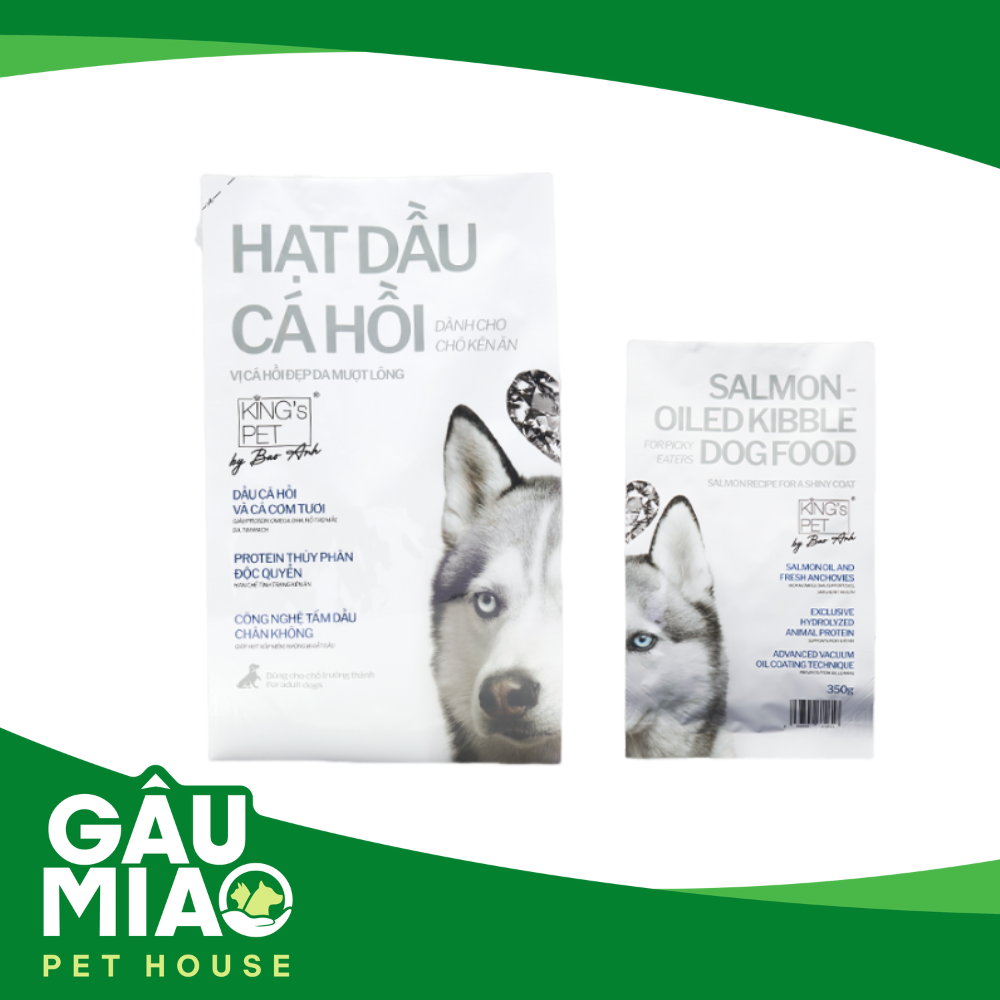 Hạt King's pet cho chó trưởng thành-Vị cá hồi
