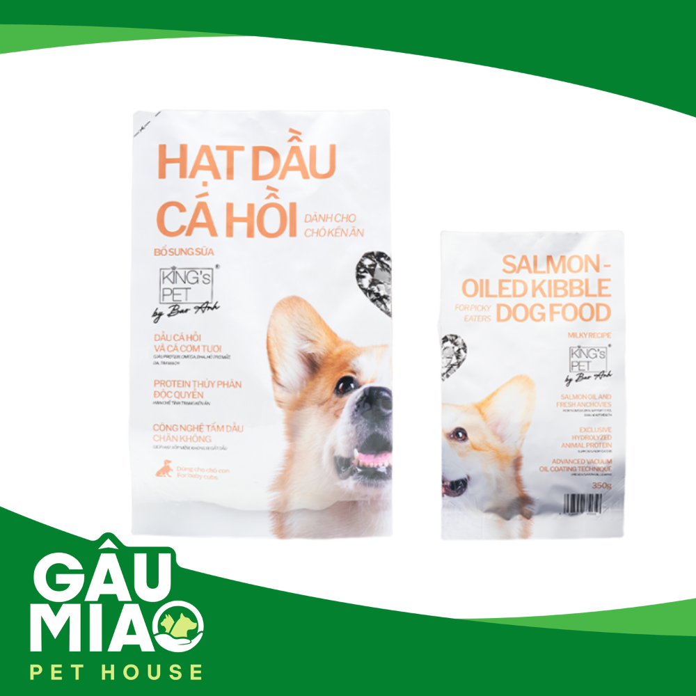 Hạt King's pet cho chó con-Bổ sung sữa