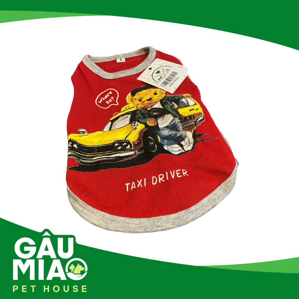 Áo TSN Gấu taxi