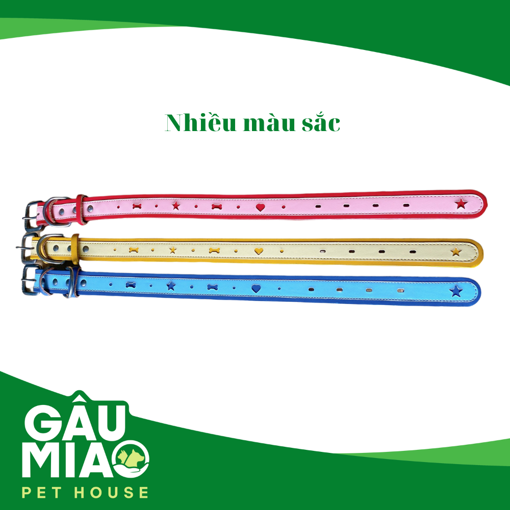 DoggyMan Vòng cổ da 30mm - Chó 20-35kg