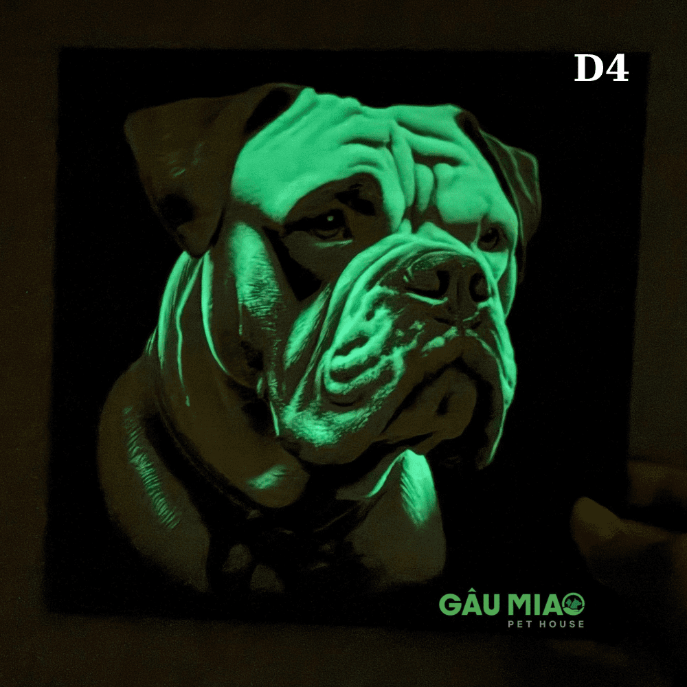 Tranh dạ quang in 3D