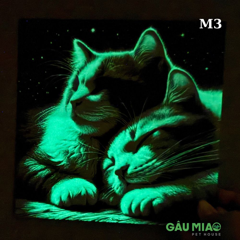 Tranh dạ quang in 3D