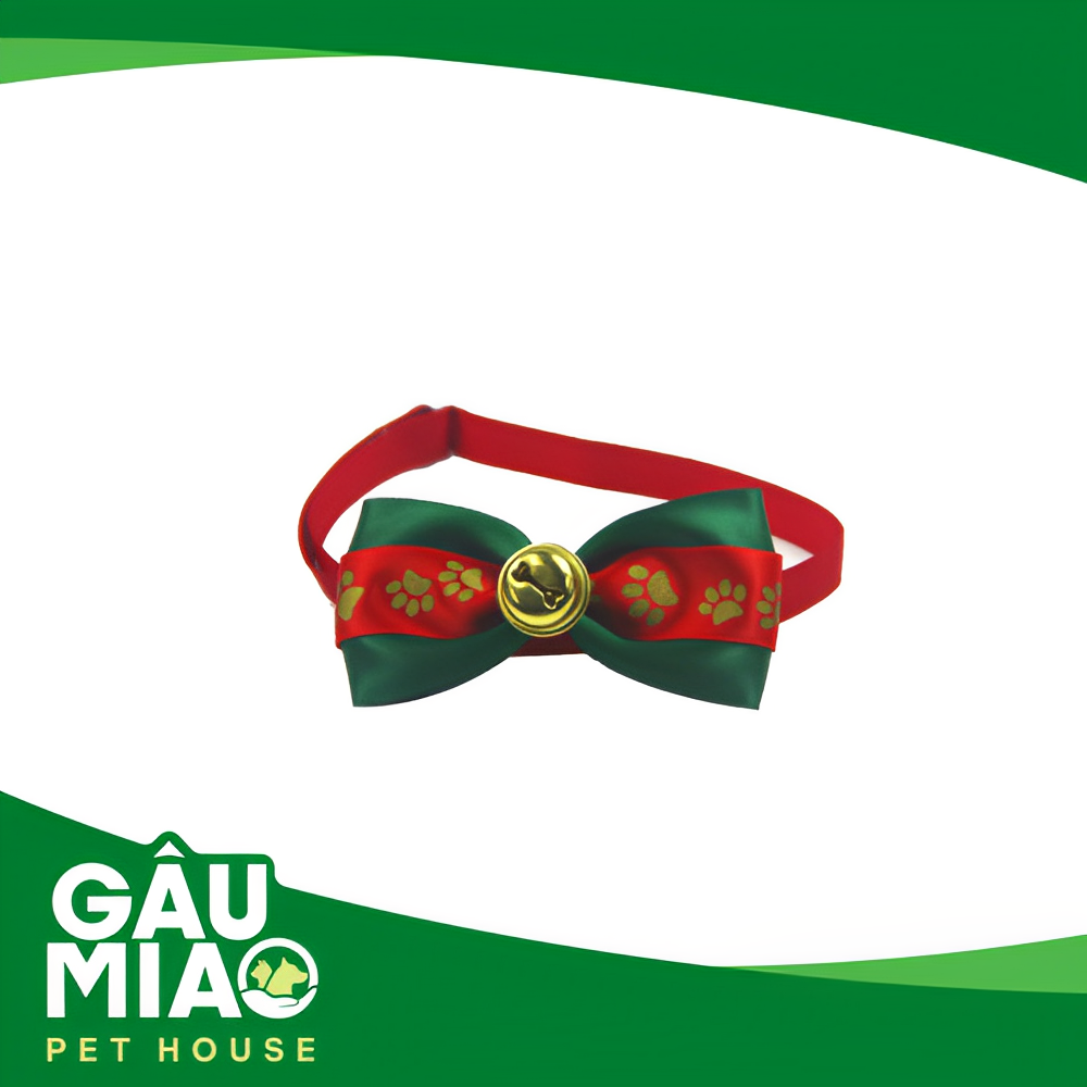 Vòng cổ HK - Nơ Noel chuông