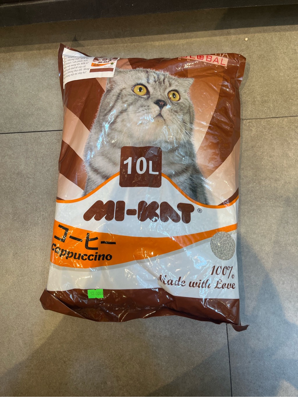 Cát Mikat Capuccino 10L