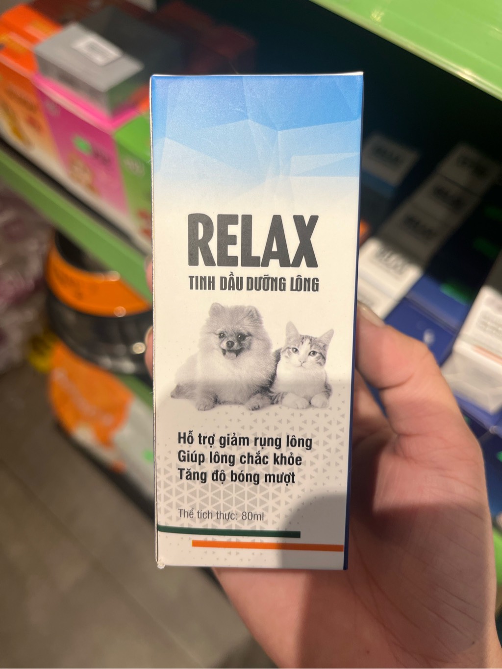 SHD RELAX 80ml - Tinh dầu dưỡng lông