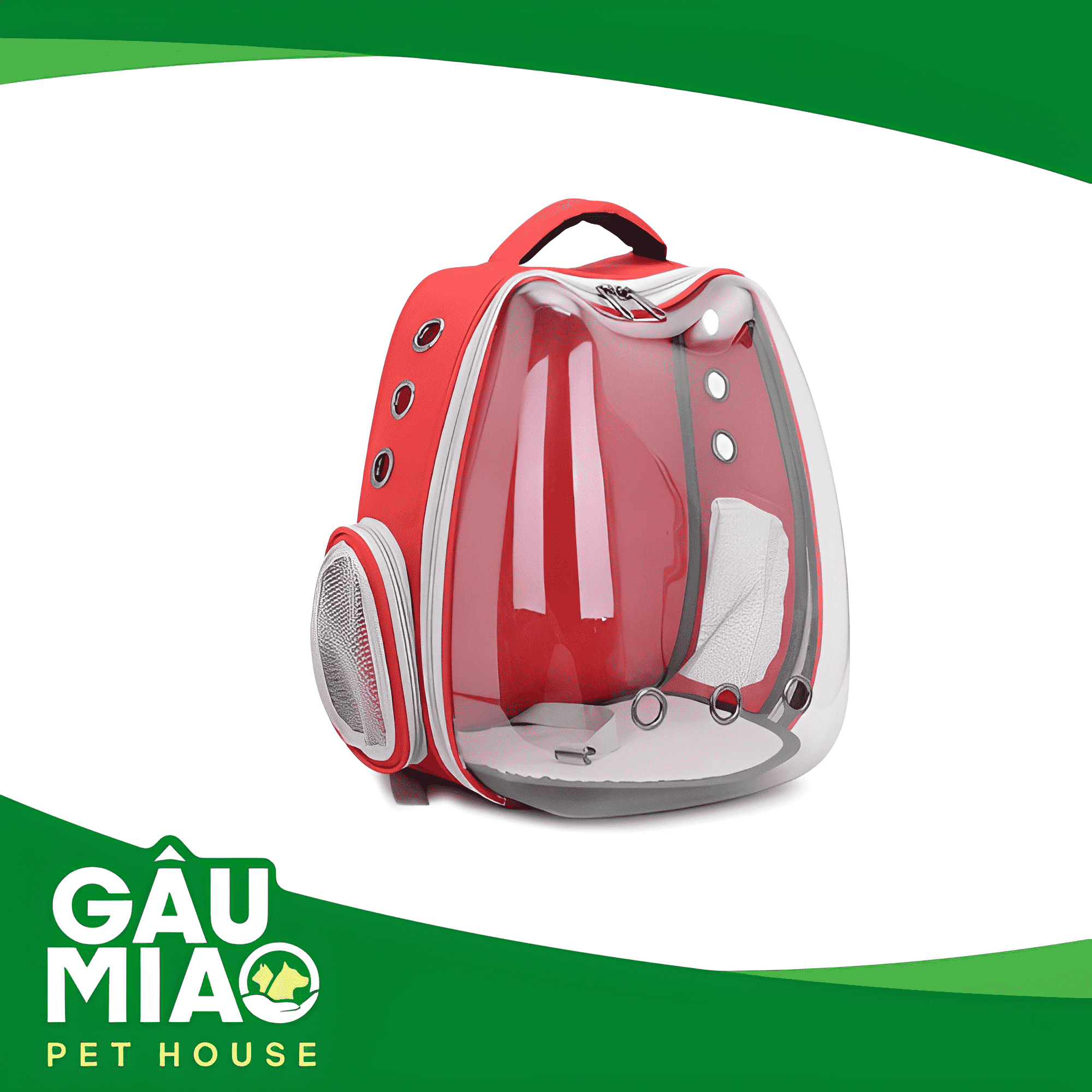 Balo hình mèo mặt mèo XB-2003 32*25*40cm