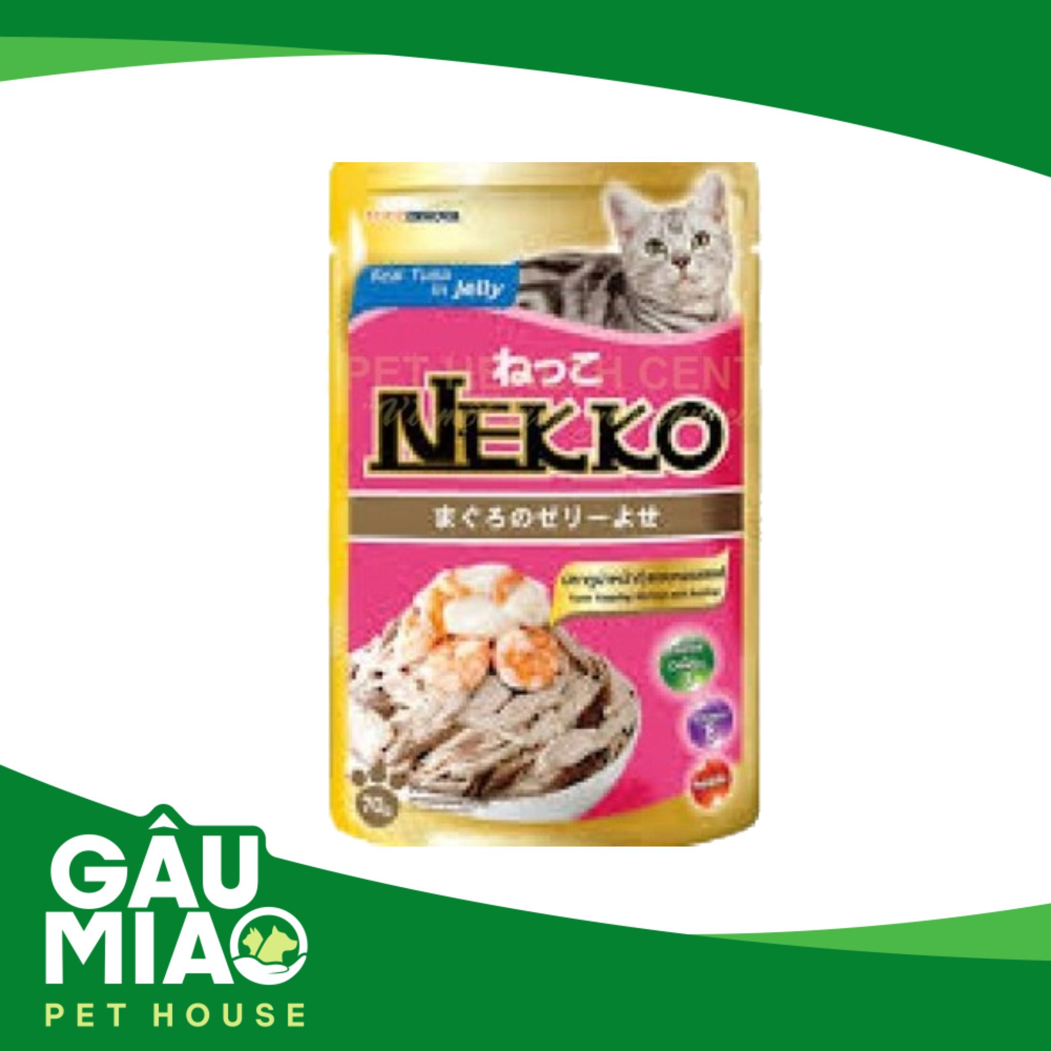 Nekko Pate cho mèo gói 70g