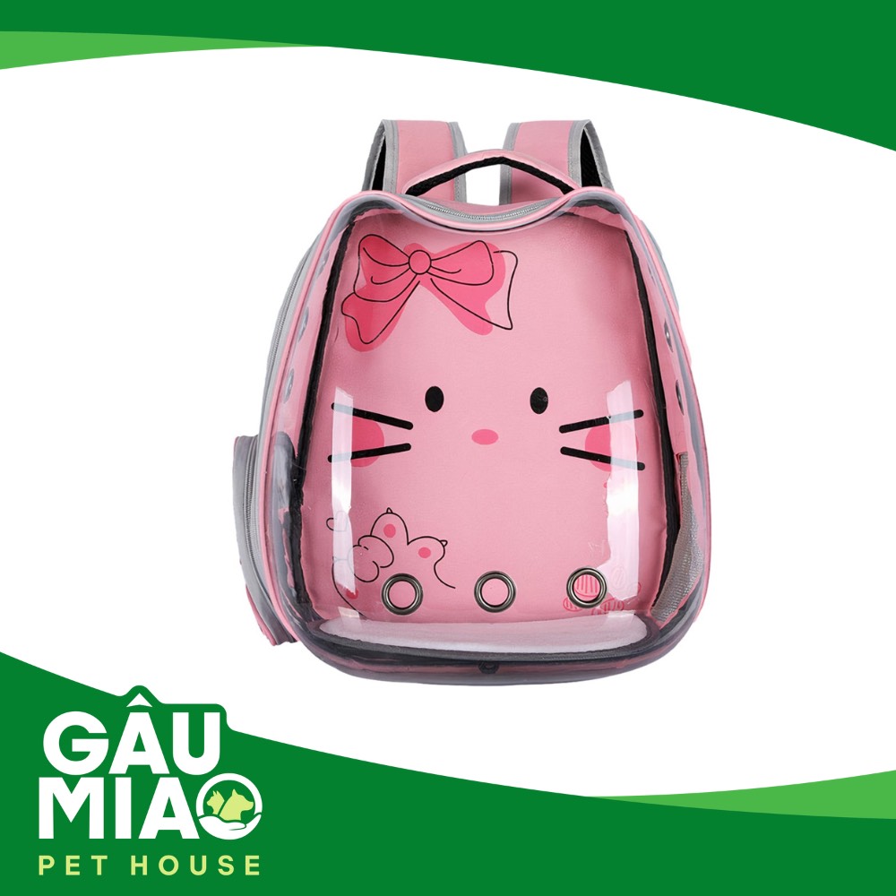 Balo hình mèo mặt mèo XB-2003 32*25*40cm