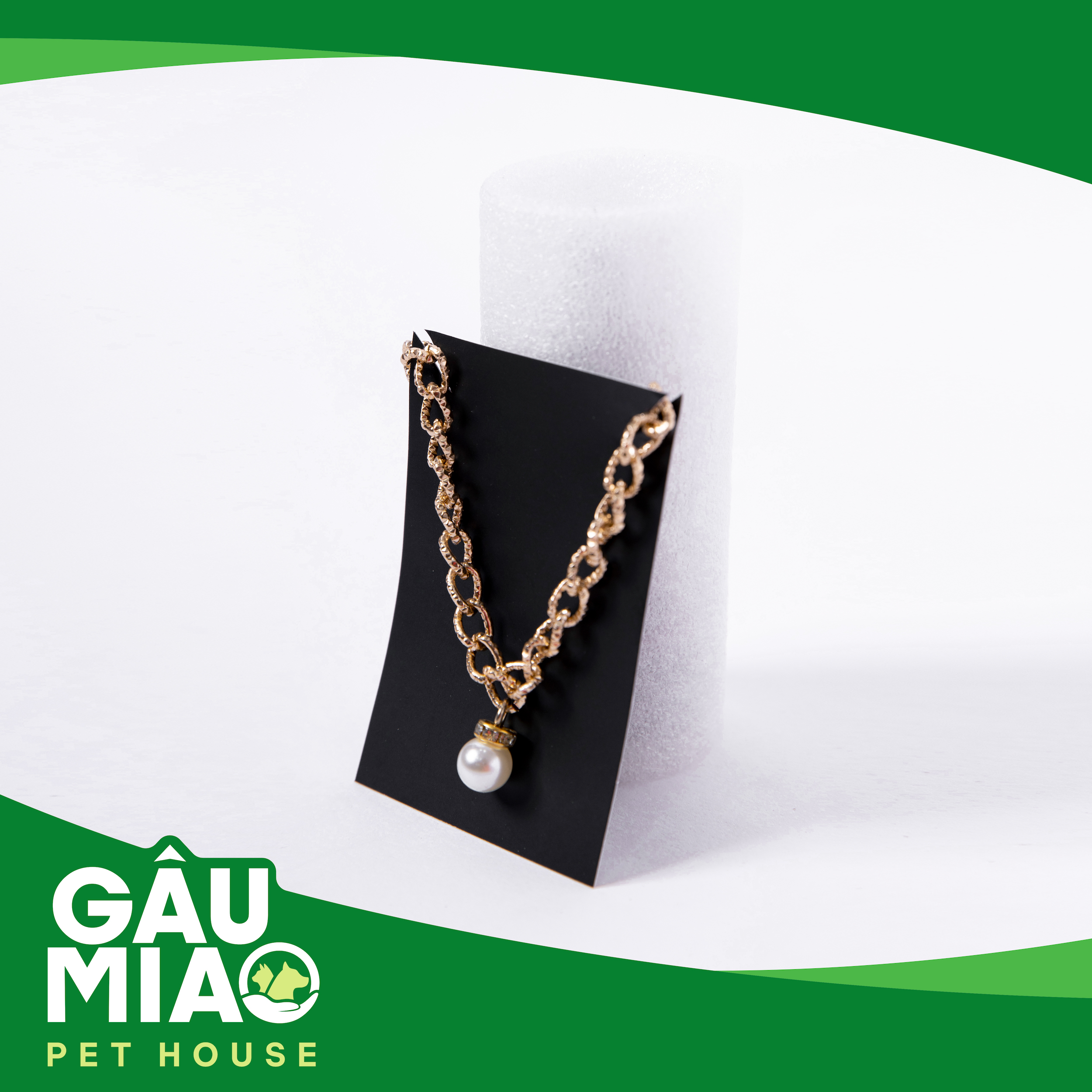 Vòng cổ Vàng Mặt ngọc