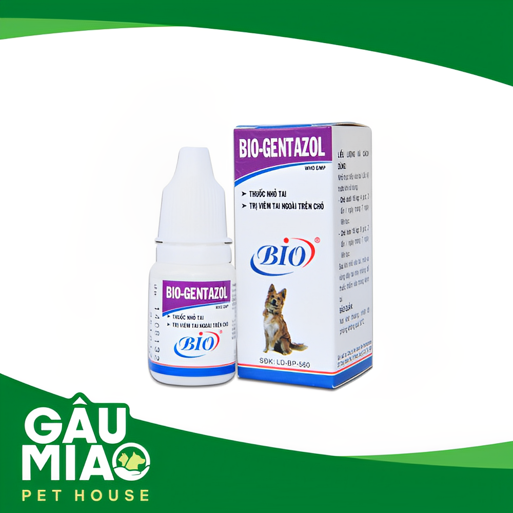 Bio Gentazol 10ml - Thuốc trị viêm tai