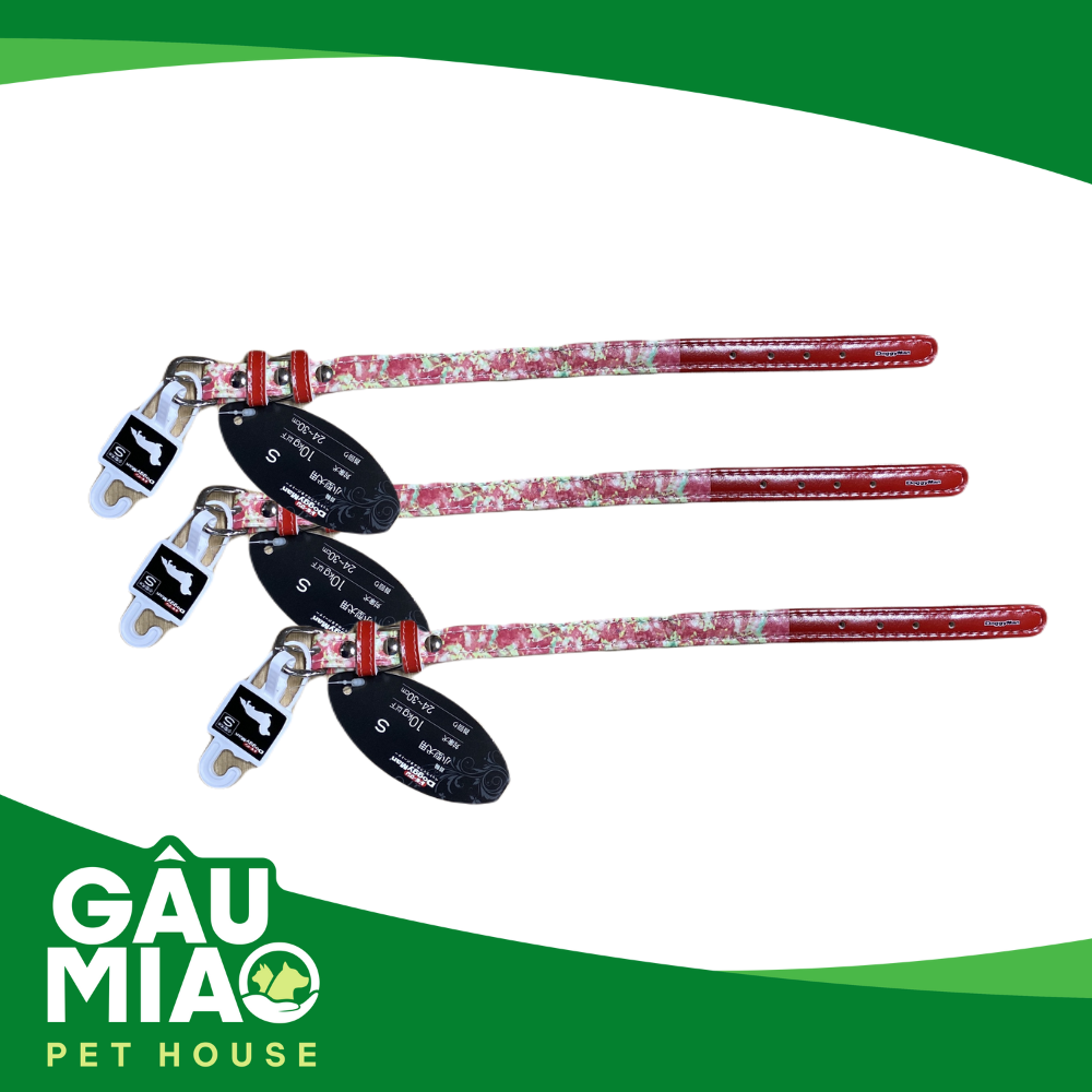 DoggyMan Vòng cổ da 10kg 15mm