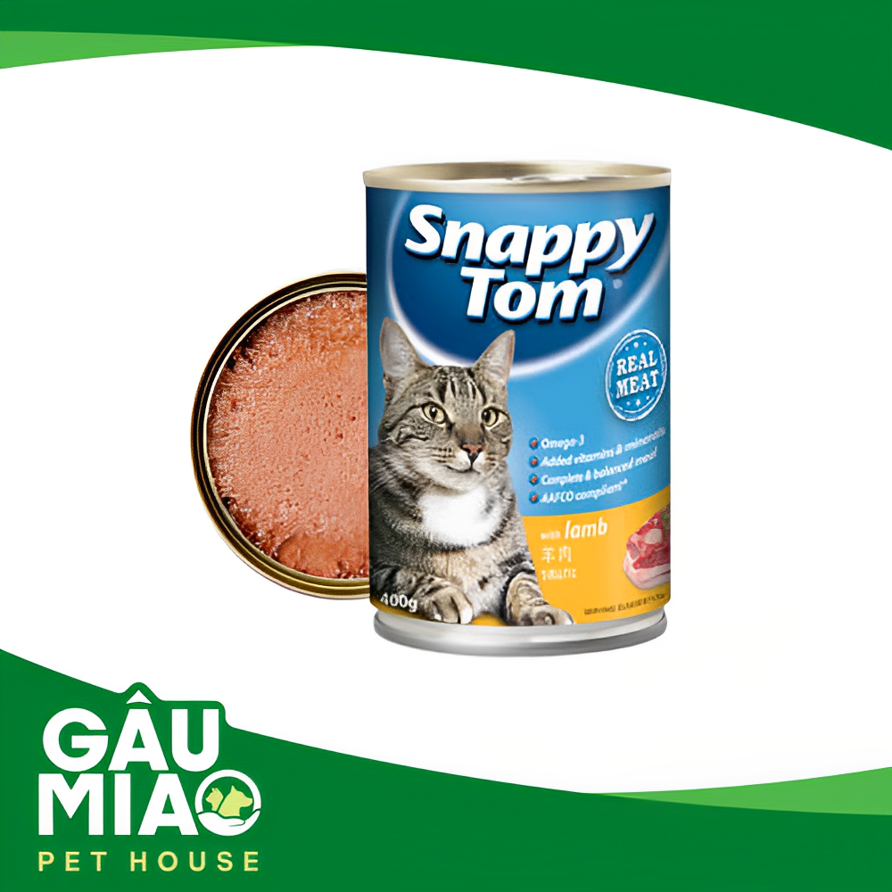 Snappy Tom-Pate cho mèo từ 4 tháng tuổi-Lon 400g