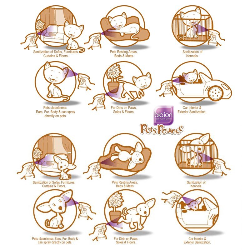 Bioion Pets Pounce Cat Germs-Free 500ml