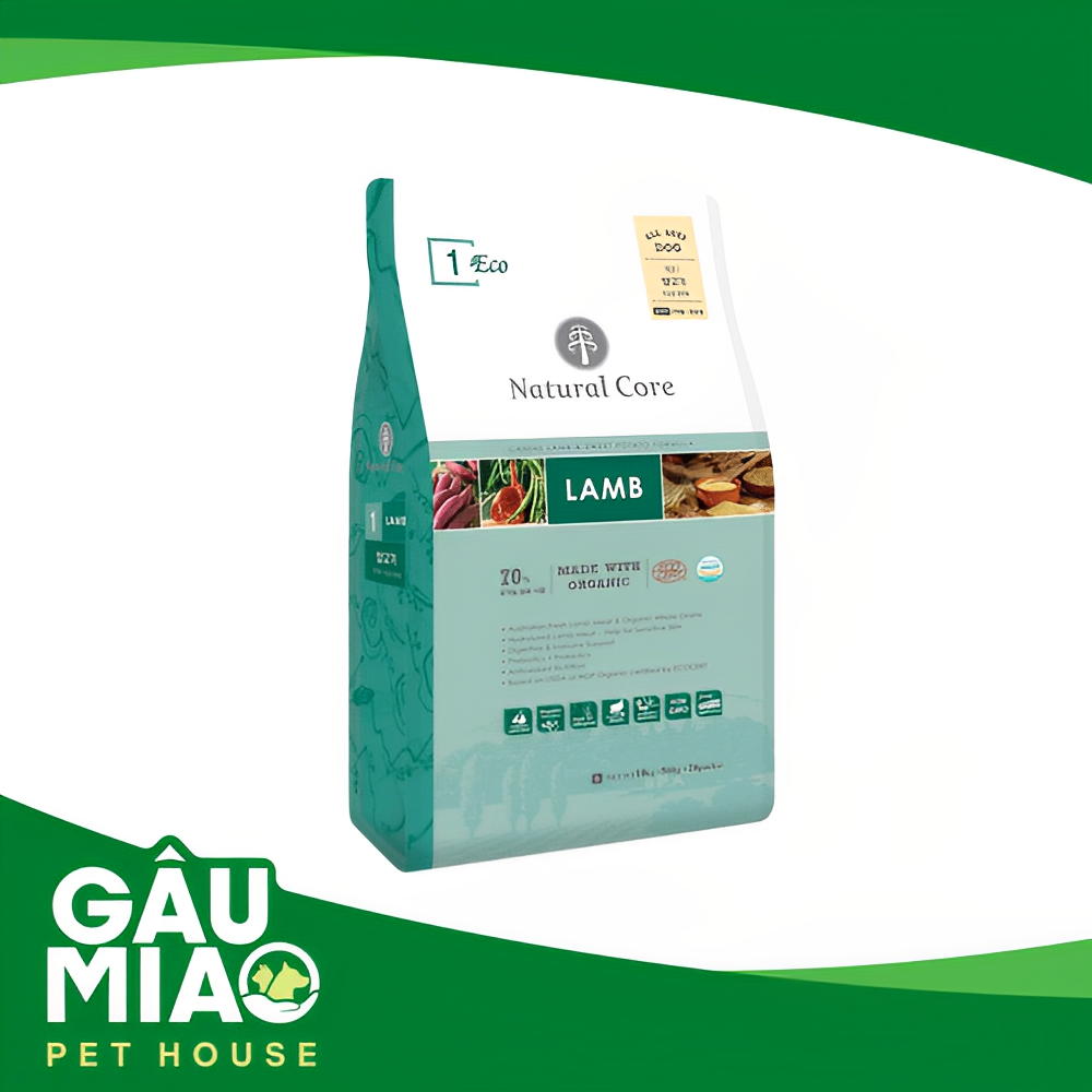 Natural Core Organic Dog Food Lamb
