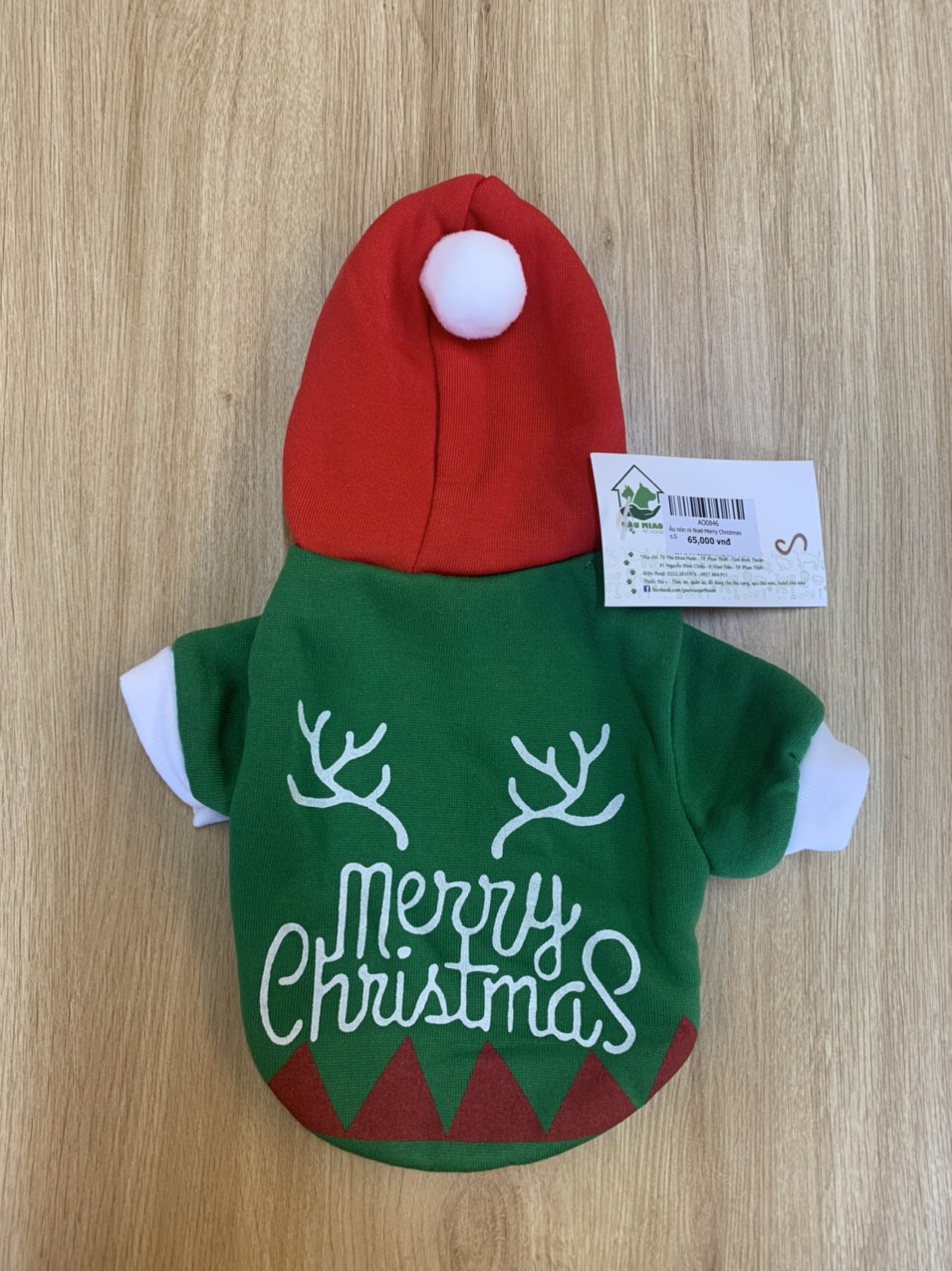 Áo nón nỉ Noel-Merry Christmas