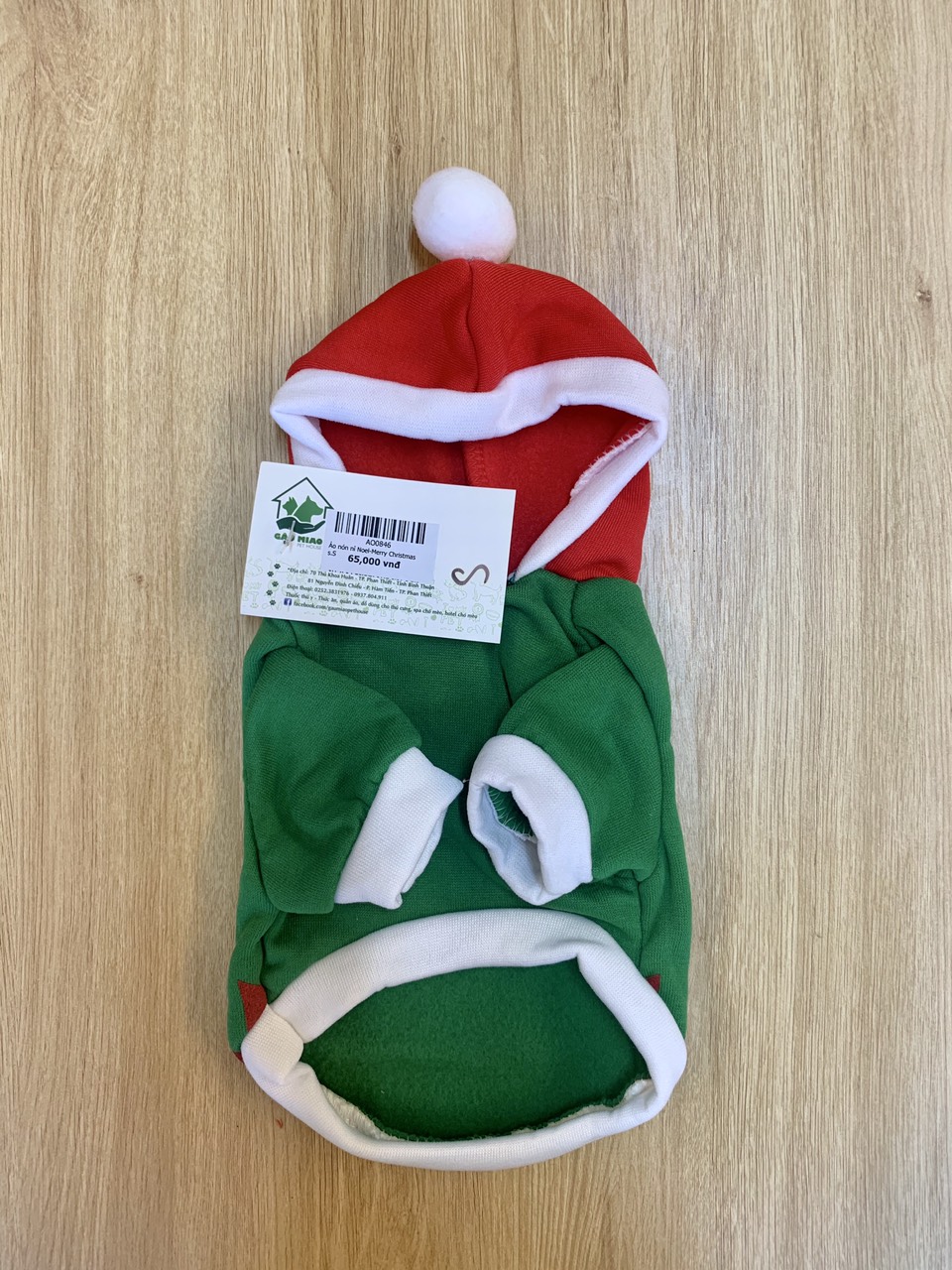 Áo nón nỉ Noel-Merry Christmas