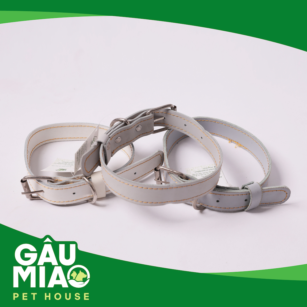 Vòng cổ da mềm 2 lớp