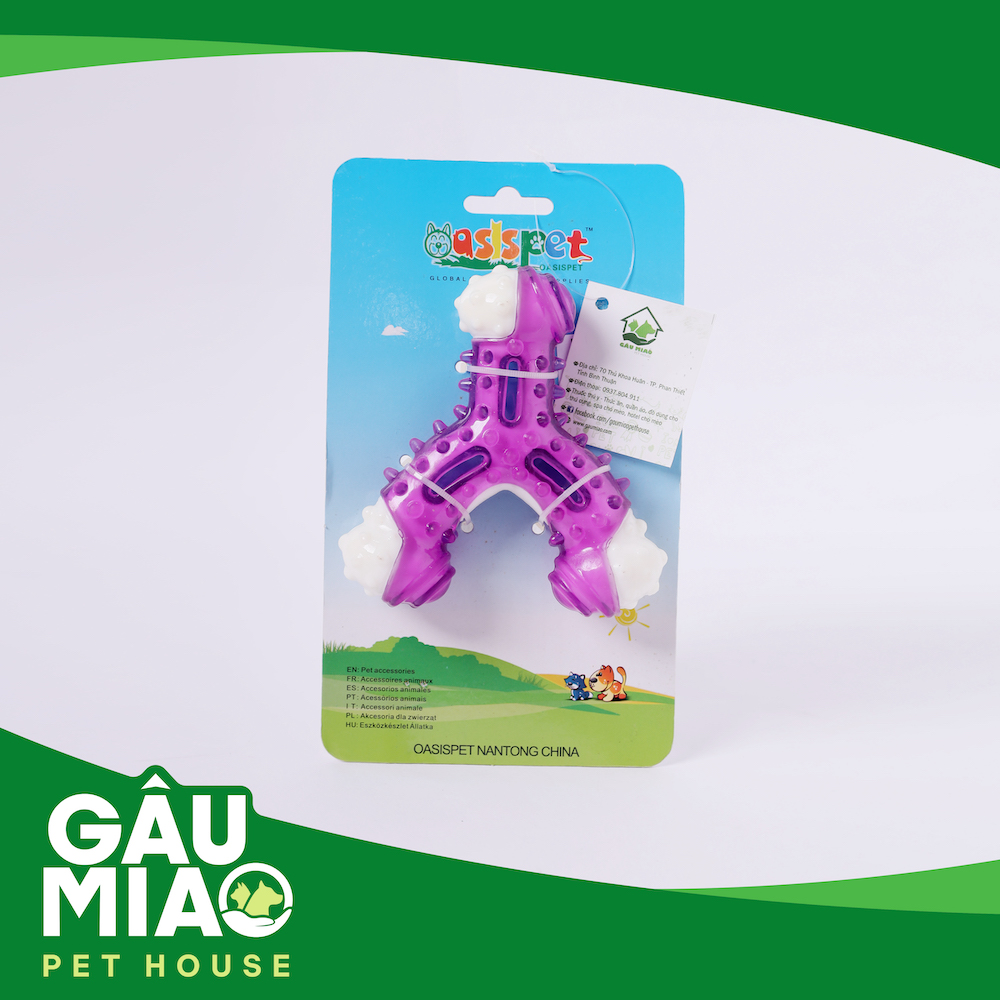 Đồ chơi nhựa cho chó 11.5*10.5cm JJFD4304