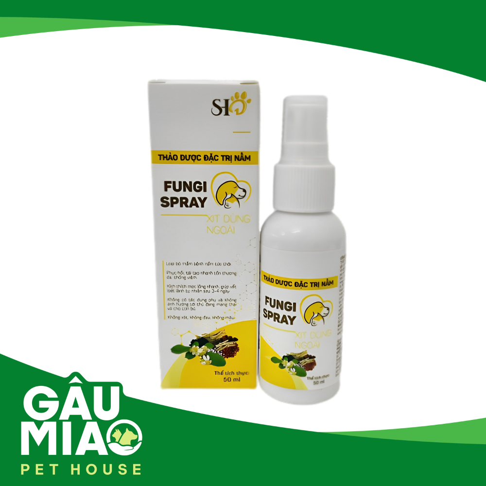 SHD FUNGI SPRAY  50ml - Thảo dược loại bỏ nấm