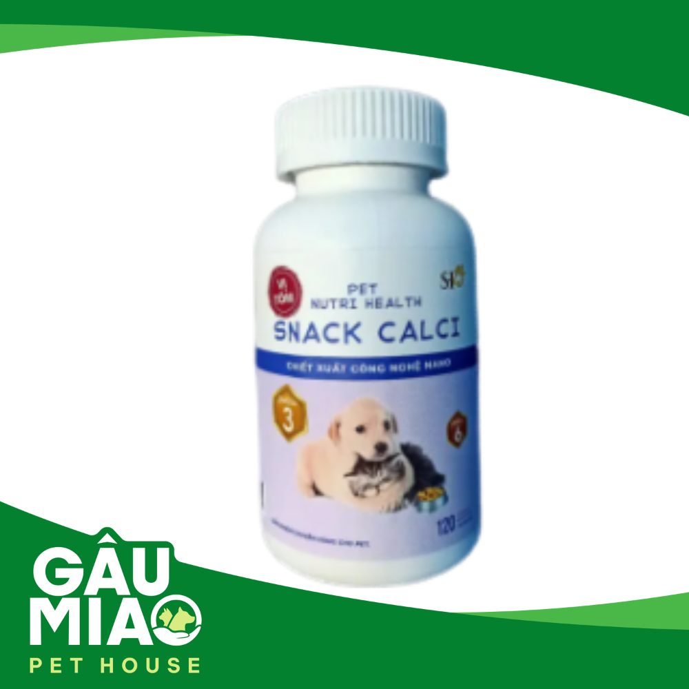 SHD SNACK CALCI vị tôm-Lọ 120 viên